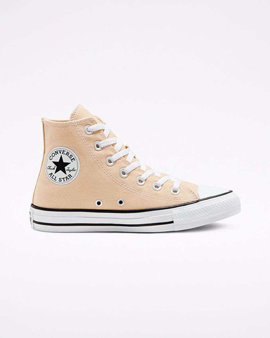 Tenisi Inalti Barbati Converse Chuck Taylor All Star Seasonal Color Bej | RO SQURJ071